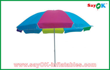 Namiot z baldachimem ogrodowym Stół plażowy Parasol słoneczny Niestandardowy kolorowy składany parasol słoneczny 210D Tkanina Oxford