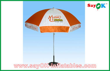 Mały rozkładany namiot z baldachimem reklamowy poliestrowy parasol przeciwsłoneczny letni okrągły parasol ogrodowy