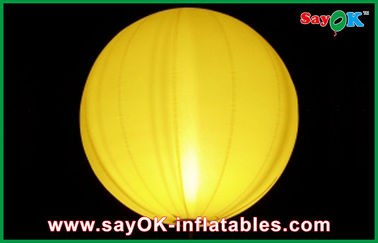 Żółto-niebieskie światła LED balonu Chrismas dekoracji nadmuchiwane sceny