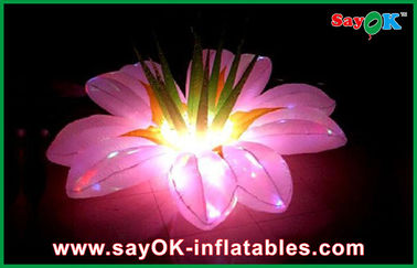 Flower Shape Nadmuchiwane oświetlenie dekoracji Ślubne nadmuchiwane światło LED
