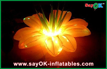 Flower Shape Nadmuchiwane oświetlenie dekoracji Ślubne nadmuchiwane światło LED