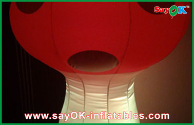 Oświetlenie LED Inflatable Grzyb Dekoracja Niestandardowe reklamy pontonów