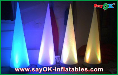 Oświetlenie LED Stożek nadmuchiwany Dekoracja Kolor Zmieniono z kontrolerem