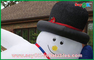 Giant Christmas nadmuchiwane dekoracje Snowman nadmuchiwane dekoracje świąteczne