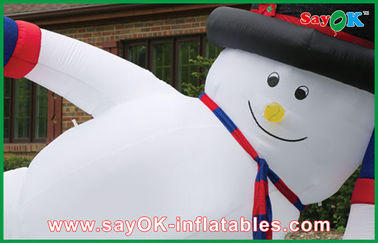 Giant Christmas nadmuchiwane dekoracje Snowman nadmuchiwane dekoracje świąteczne