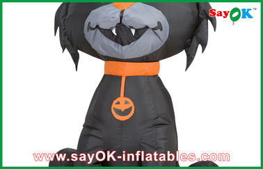 Czarny Halloween Nadmuchiwany Kot Halloween Nadmuchiwana Dekoracja Kota Dla Zabawy