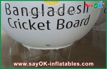 Biały PVC reklamowy balon balonowy 6M nadmuchiwany na imprezę plenerową