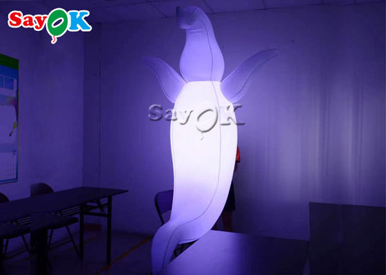 1.5m 5ft Zewnętrzny dekoracyjny nadmuchiwany model ducha LED do ozdób paradnych