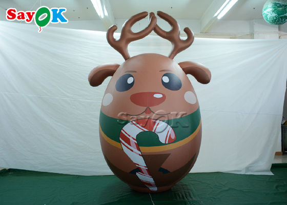 10ft Christmas Decoration Outdoor Air Inflatable Elk Wapiti Deer Maskotka Cartoon