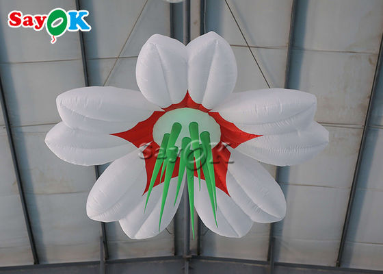 Kolorowy nadmuchiwany wiszący kwiat o długości 1,5 m / 2 m do dekoracji ślubnych