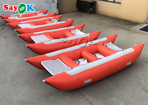 430cm 6-osobowa łódź motorowa Red Catamaran Racing