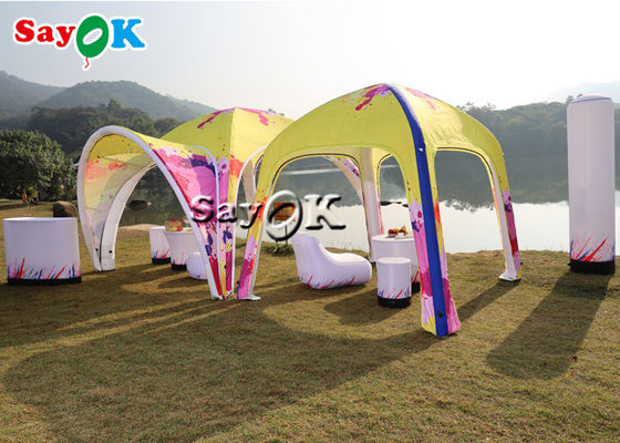 Go Outdoor Air Tent TPU Full Printing Markiza Nadmuchiwany namiot X 5 m 17 stóp do reklamy