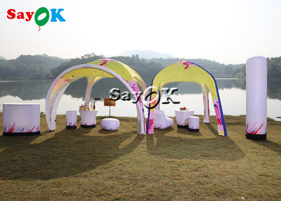 Go Outdoor Air Tent TPU Full Printing Markiza Nadmuchiwany namiot X 5 m 17 stóp do reklamy