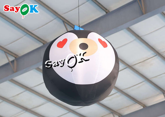 3.3ft Blow Up Xmas Decoration Led Animowana maskotka z balonem z pingwinem