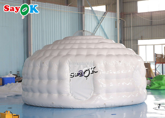 Wydmuchiwany namiot igloo Dome 4,6m 15ft hermetyczny dom imprezowy na zewnątrz Wydmuchiwany namiot yurtu