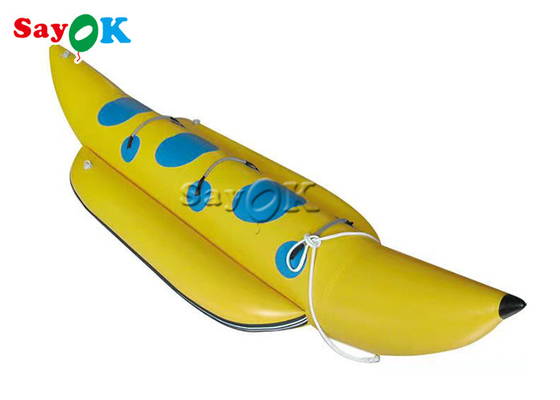 10 osób Nadmuchiwana łódź bananowa z pojedynczym ciałem do gry wodnej