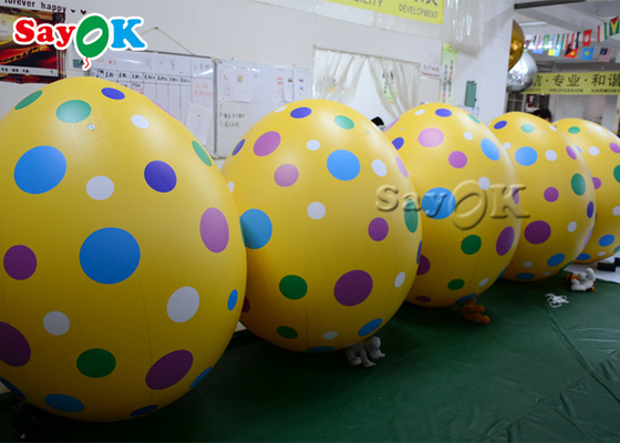 Dekoracje wielkanocne Niestandardowe produkty nadmuchiwane Kolorowy nadmuchiwany balon w kształcie ptasich jaj