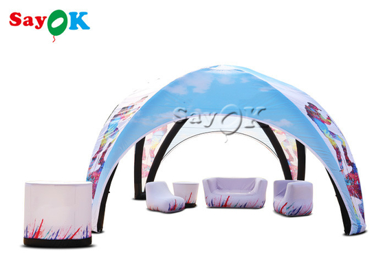 Nadmuchiwany namiot na trawnik targi nadmuchiwana reklama X namiot baldachim karnawałowy nadmuchiwany namiot z baldachimem