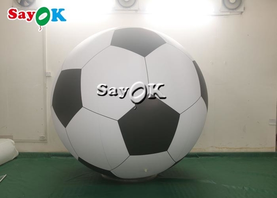 Okrągłe sportowe balony w kształcie piłki nożnej nadmuchiwane balony