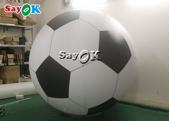 Okrągłe sportowe balony w kształcie piłki nożnej nadmuchiwane balony