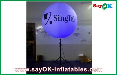 Reklama Nadmuchiwane oświetlenie dekoracji Stojak balon ze statywem, nadmuchiwane oświetlenie balon statywu