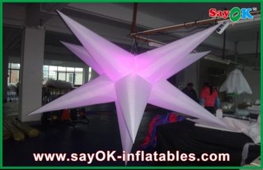 Dekoracja imprezowa Nadmuchiwana lampa wisząca LED Light Star do reklamy