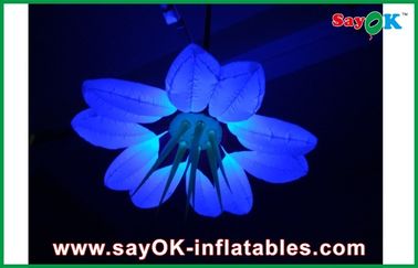 Piękne dostosowane nadmuchiwane oświetlenie dekoracji Led nadmuchiwany kwiat na sprzedaż