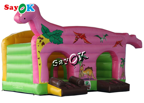 Dostosowany nadmuchiwany park rozrywki dla dzieci T-Rex Dinosaur Theme nadmuchiwany zamek