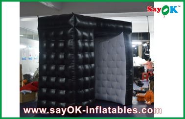 Czarny przenośny cyfrowy nadmuchiwane Photo Booth Kiosk Tent Waterproof