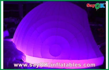 Nadmuchiwany namiot powietrzny o wysokiej wytrzymałości LED na imprezę / wystawę Kask Klub nocny Nadmuchiwany namiot