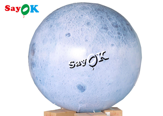Nadmuchiwany balon księżycowy o długości 6,6 stopy na wystawę na świeżym powietrzu