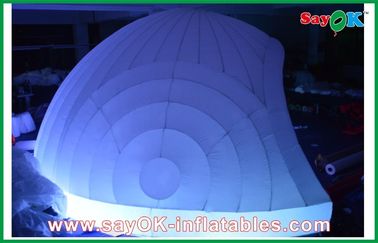 Event LED nadmuchiwany namiot powietrzny z tkaniną Oxford / dostosowany nadmuchiwany namiot nadmuchiwany namiot Igloo duży nadmuchiwany namiot