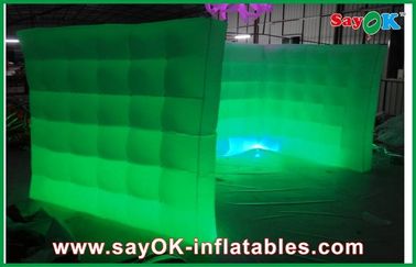 Oświetlenie LED Nadmuchiwana ściana namiotu kempingowego do reklamy / ceremonii Nadmuchiwana na sprzedaż