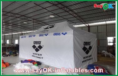 Namiot z baldachimem przeciwsłonecznym Biały gigantyczny wodoodporny namiot na zewnątrz z aluminiową ramą