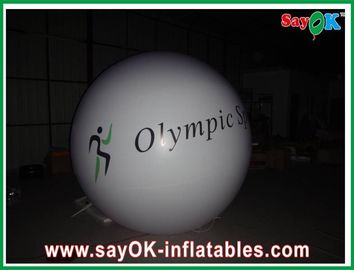 Wodoodporna tkanina PVC nadmuchiwany balon helowo-cienki na imprezę plenerową