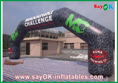 Duże nadmuchiwane łuki z PVC wytrzymałe na kampanię reklamową / wydarzenia