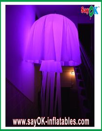 Wesele / Wydarzenia Nadmuchiwane Dekoracje Oświetleniowe, 190T Nylon Cloth Nadmuchiwane Meduzy