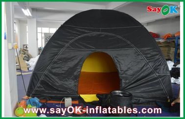 Outwell Air Tent Trwały nadmuchiwany namiot kempingowy Czarny na zewnątrz Żółty wewnątrz Dostosowany