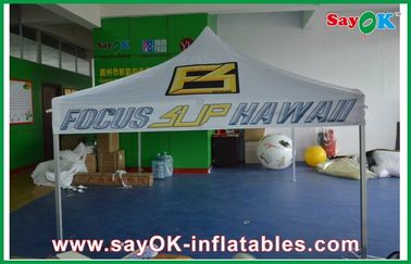 3 x 3m Składany namiot z logo firmy Stalowa rama