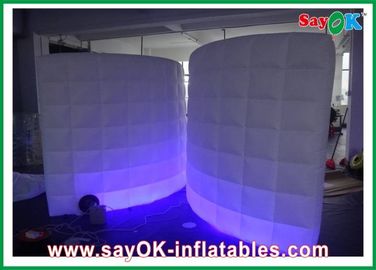 SAYOK Outwell Air Tent Blow-Up Oxford Cloth Nadmuchiwana ściana z oświetleniem LED na wystawę / wydarzenie