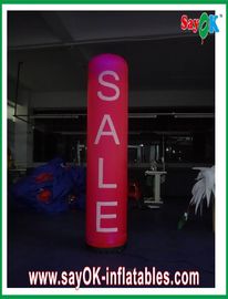 Reklama Nadmuchiwana dekoracja oświetlenia H2m, filar oświetleniowy z tkaniny nylonowej