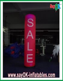 Reklama Nadmuchiwana dekoracja oświetlenia H2m, filar oświetleniowy z tkaniny nylonowej