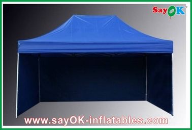 Namiot imprezowy z baldachimem Profesjonalny namiot składany Tkanina Oxford 210D z 3 ścianami bocznymi Ognioodporna