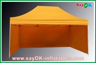Namiot imprezowy z baldachimem Profesjonalny namiot składany Tkanina Oxford 210D z 3 ścianami bocznymi Ognioodporna