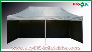 L6m x W3m Altana Składany namiot Baldachim Odporny na słońce Z 3 ścianami bocznymi Iron Frames