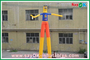 Nadmuchiwany Air Man Rip-Stop Nylonowa tkanina Nadmuchiwany tancerz powietrzny Odporny na wiatr Wysokość 2M - 8M