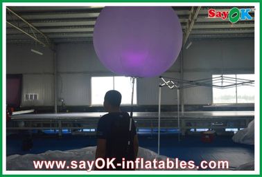Nadmuchiwana ozdoba oświetleniowa, nadmuchiwany balon z nadrukiem nylonowym 190T