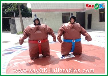 Gry sportowe Niestandardowe dmuchane produkty, 0.5mm PVC nadmuchiwane Sumo Wrestling