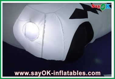 Niestandardowe ogłoszenia reklamowe Długość 3m Inflatable Car 2 Head Led Bulbs