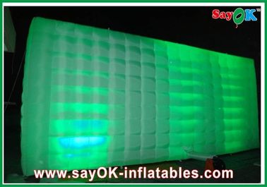 Nadmuchiwany namiot powietrzny L10 X W10m ze światłem LED na imprezę promocyjną w klubie nocnym
